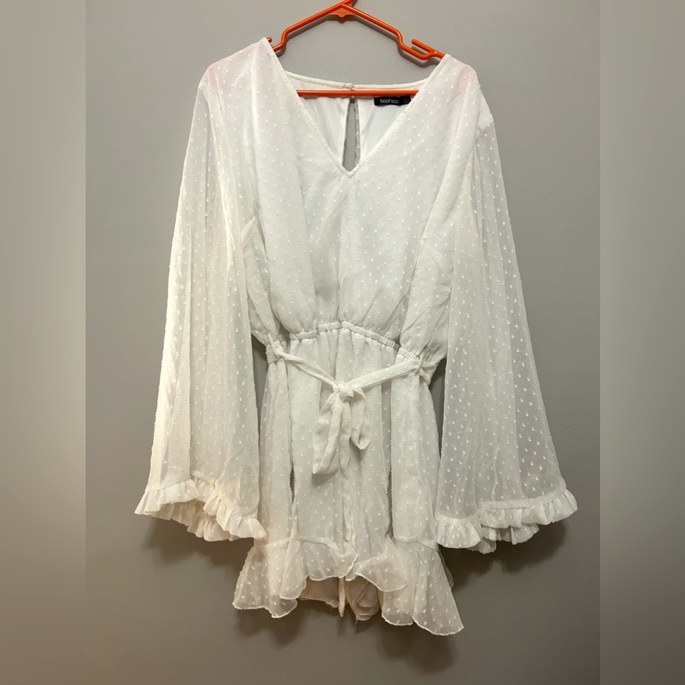 Bridal Romper! Adorable lace romper
